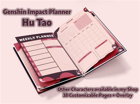 Genshin Planner.